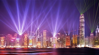 多利亚港夜景：霓虹灯下的浪漫与繁华