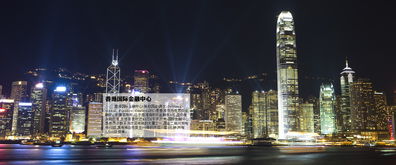 香港维多利亚港夜景：霓虹灯下的视觉盛宴