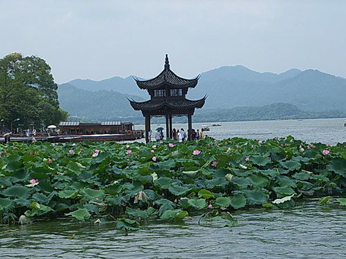 搜杭州西湖美景
